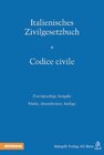 Buchcover Italienisches Zivilgesetzbuch - Codice Civile