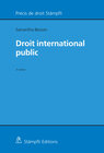 Buchcover Droit international public