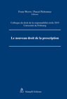 Buchcover Le nouveau droit de la prescription