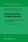 Buchcover Schweizerisches Zivilprozessrecht