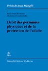 Buchcover Droit des personnes physiques et de la protection de l'adulte