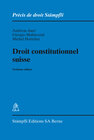 Buchcover Droit constitutionnel suisse vol. I & II (Set)