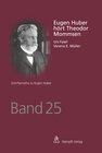 Buchcover Eugen Huber hört Theodor Mommsen