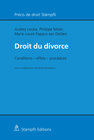 Buchcover Droit du divorce
