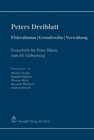 Buchcover Peters Dreiblatt: Föderalismus | Grundrechte | Verwaltung