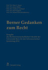 Buchcover Berner Gedanken zum Recht