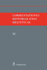 Buchcover Commentationes Historiae Iuris Helveticae. Band XI