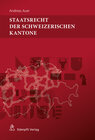 Buchcover Staatsrecht der schweizerischen Kantone