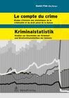 Buchcover Le compte du crime - Kriminalstatistik