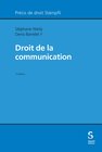 Buchcover Droit de la communication