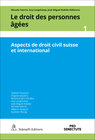 Buchcover Le droit des personnes âgées