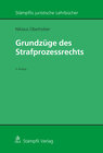 Buchcover Grundzüge des Strafprozessrechts