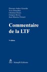 Buchcover Commentaire de la LTF