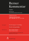 Buchcover Allgemeine Bestimmungen, Art. 1-109 OR (ohne Art. 62-67 OR), 10. Ergänzungslieferung