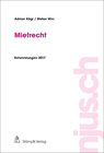 Buchcover Mietrecht