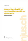 Buchcover Internationales Strafrecht und humanitäres Völkerrecht