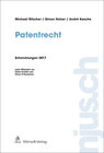 Buchcover Patentrecht