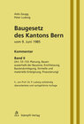 Buchcover Baugesetz des Kantons Bern