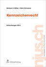 Buchcover Kennzeichenrecht