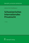 Buchcover Schweizerisches Internationales Privatrecht