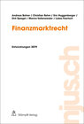 Buchcover njus Finanzmarktrecht / Finanzmarktrecht, Entwicklungen 2019