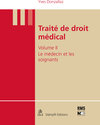 Buchcover Traité de droit médical