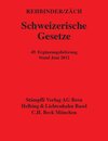 Buchcover Schweizerische Gesetze