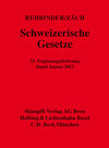 Buchcover Schweizerische Gesetze, 51. Ergänzungslieferung