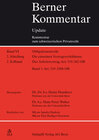Buchcover Berner Kommentar Update - Art. 319-362 OR, Lieferung 7, Der Arbeitsvertrag. (Arbeitsrecht)