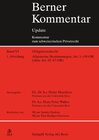 Buchcover Berner Kommentar Update - Art. 1-109 OR, Lieferung 5, Allgemeine Bestimmungen
