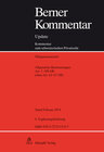 Buchcover Berner Kommentar Update Allgemeine Bestimmungen, Art. 1-109 OR (ohne Art. 62-67 OR)