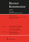 Buchcover Berner Kommentar / Allgemeine Bestimmungen, Art. 1-109 OR (ohne Art. 62-67 OR), 8. Ergänzungslieferung