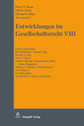 Buchcover Entwicklungen im Gesellschaftsrecht VIII