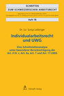 Buchcover Individualarbeitsrecht und UWG