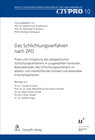 Buchcover Das Schlichtungsverfahren nach ZPO