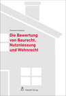 Buchcover Bewertung von Baurecht, Nutzniessung und Wohnrecht