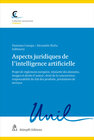 Buchcover Aspects juridiques de l'intelligence artificielle