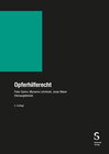 Buchcover Opferhilferecht