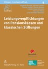 Buchcover Leistungsverpflichtungen von Pensionskassen und klassischen Stiftungen