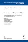 Buchcover Internationaler Zivilprozess 2011