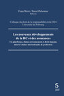 Buchcover Les nouveaux développements de la RC et des assurances : IA, plateformes, climat, environnement et droits humains dans l