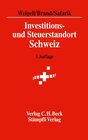 Buchcover Investitions- und Steuerstandort Schweiz