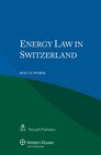 Buchcover Energy Law in Switzerland