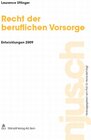 Buchcover Recht der beruflichen Vorsorge, Entwicklungen 2009