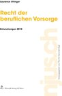Buchcover Recht der beruflichen Vorsorge, Entwicklungen 2010