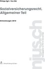 Buchcover Sozialversicherungsrecht, Allgemeiner Teil, Entwicklungen 2010