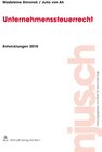 Buchcover Unternehmenssteuerrecht, Entwicklungen 2010