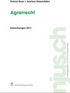 Buchcover Agrarrecht, Entwicklungen 2011