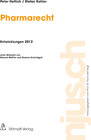Buchcover Pharmarecht Entwicklungen 2012