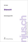 Buchcover Erbrecht